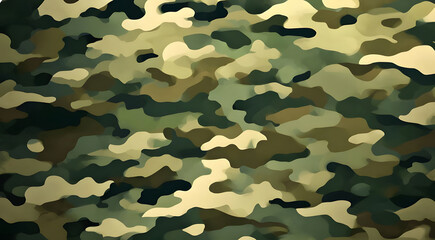 Fototapeta premium camouflage, blurred background, khaki, green, army style, protective design for fabric