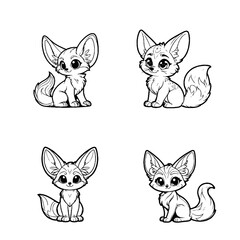 Obraz premium Fennec Fox...
