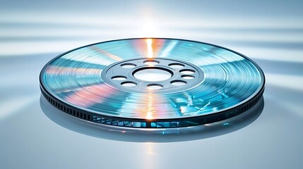 Circular data storage device