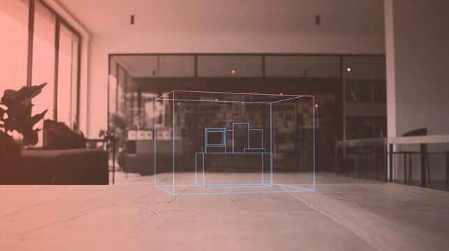 Modern Online Shop  Abstract Digital Store Design