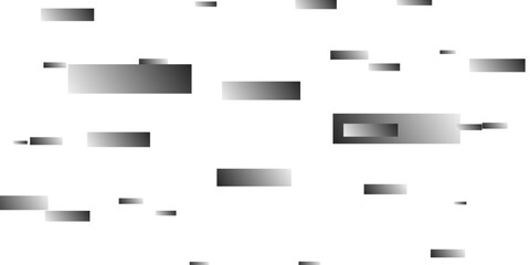 Abstract gray brick wall texture background design vector.