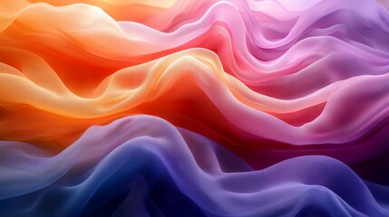 Obraz premium Vibrant Waves: A Fiery Symphony of Colorful Ripples Dancing Across a Dynamic Canvas