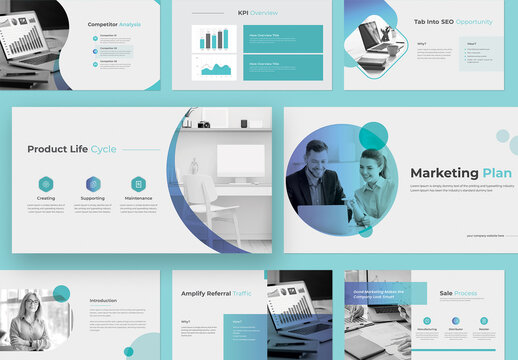 Marketing Business Plan Presentation Layout