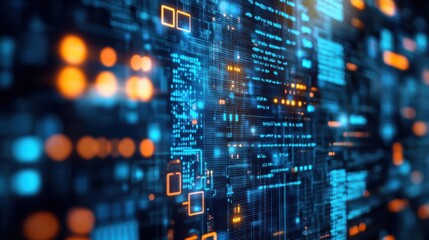A quantum computer researcher testing quantum algorithms, tech lab with quantum processors and algorithm simulations visible, High-tech style