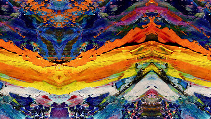 Abstract art background . Hand painting artwork on canvas .