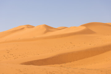 Red dunes in the Saudi Arabian desert