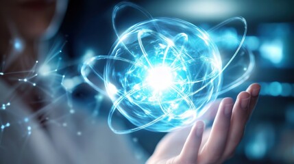 A quantum computing specialist testing quantum encryption algorithms for secure communication, lab with quantum computers and encryption protocols visible, High-tech style