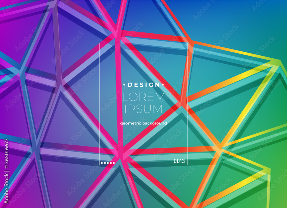 Aufkleber flat vector. minimal geometric background. dynamic shapes composition. eps10 vector.