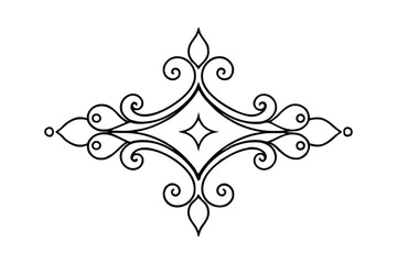 abstract floral ornament