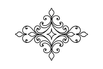 abstract floral ornament