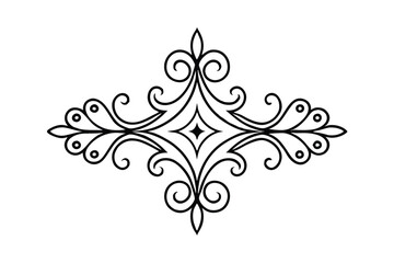 abstract floral ornament
