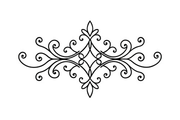 abstract floral design