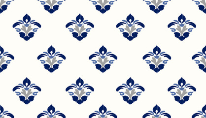 geometric ethnic vintage texture vector art design. textile fashion pattern line ikat seamless pattern and batik fabric texture asian background wallpaper geometry indian. Ethnic abstract ikat art .
