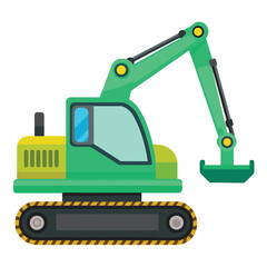 excavator vector