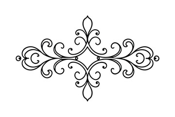 abstract floral ornament