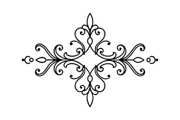 abstract floral design