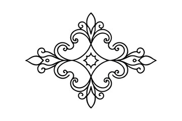 abstract floral ornament