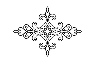 abstract floral design