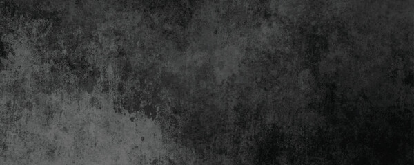 Fototapeta premium The Dark and Weathered Surface of a Rough and Textured Concrete Wall with Grunge Aesthetics