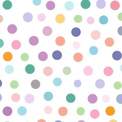 Pastel Polka Dot Pattern