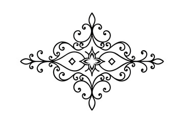 abstract floral ornament