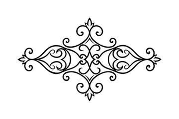 vector illustration of an abstract ornament