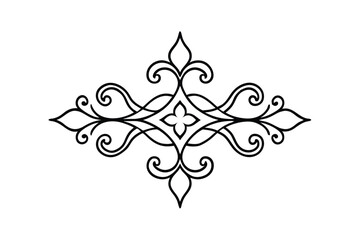 abstract floral design