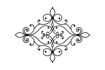 abstract floral ornament