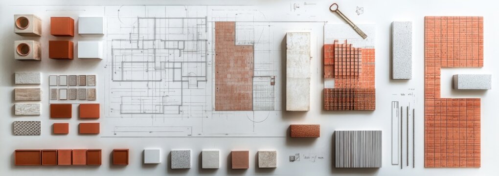 Architectural model samples with blueprints - Powered by Adobe