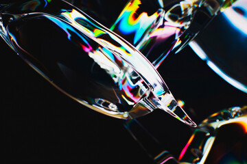  Abstract Glass Dispersion Background