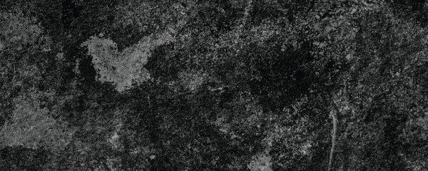 A Close-Up of a Scratched and Deeply Weathered Cement Wall with Dark Textures

