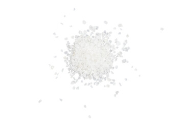 pile of big stoned salt spice for cooking isolated on white or transparent png