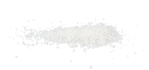 pile of big stoned salt spice for cooking isolated on white or transparent png
