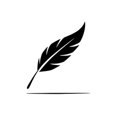 Obraz premium Elegant quill pen poised for writing or creative pursuits Symbol of history literature communication and timeless artistic expression