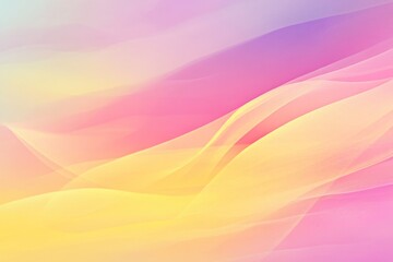 Soft overlapping and flowing pastel color gradients in an abstract pattern