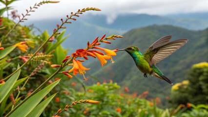 Fototapeta premium bird in flight