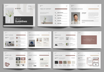 Brand Guidelines Template Layout