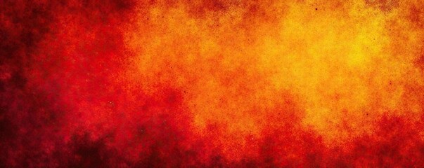 Grunge red-yellow background with distressed texture, ideal for rock music posters or vintage designs, grunge,  distressed