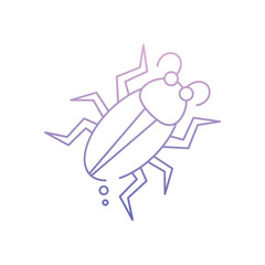 Cockroach Icon vector