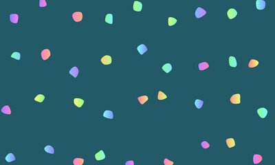 Abstract Graphic Design with Gradient Shapes and Colors, abstract colorful background