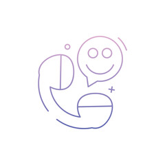 Prank Call Icon vector