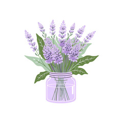 bouquet of lilac in a vase