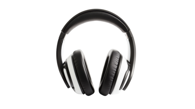  High-Quality Headphones Isolated on White Background