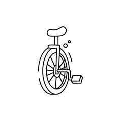 Unicycles Icon vector © Falcone