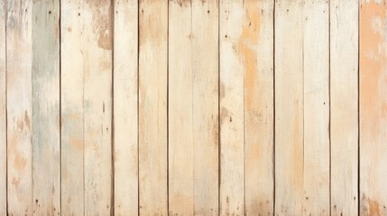 Aged, weathered, light beige wooden planks
