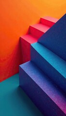 Minimalistic Memphis style geometric background with vibrant colors for corporate brochure, catalog, and magazine design,  cover vector,  wallpaper design