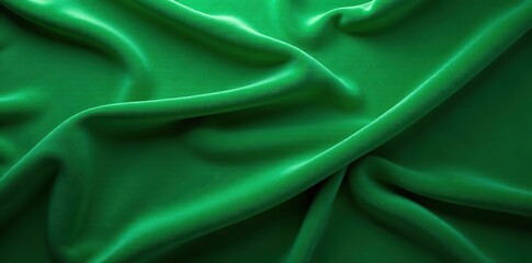 Fototapeta premium Green velvet texture background with a luxurious and soft appearance, velvet, background