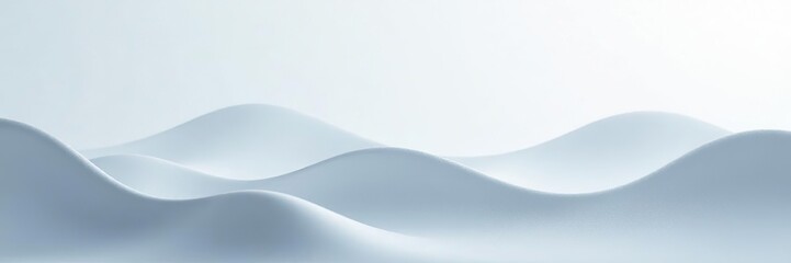 Minimalist vertical abstract background with subtle white waves, perfect for social media or posters,  art,  modern