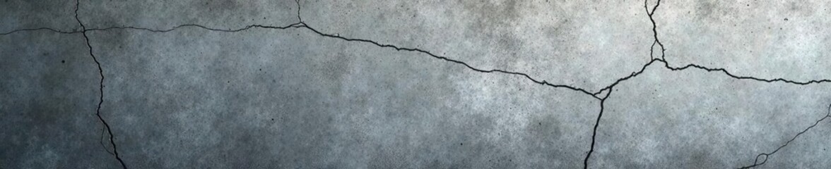 Obraz premium Rough concrete surface with cracks and grunge texture, cracks, artistic