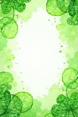 Natural green watercolor background with fresh, textured eco design for healthy food, bio label, organic brand, and website screens,  website,  label